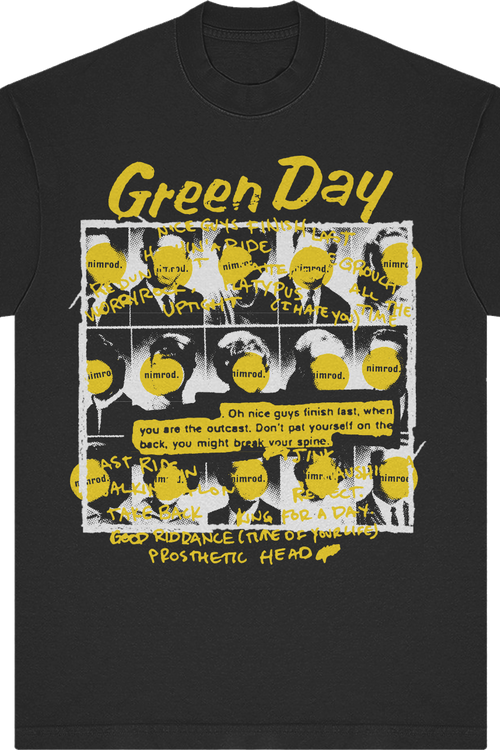 Nimrod Green Day T-Shirt Nimrod Green Day T-Shirt