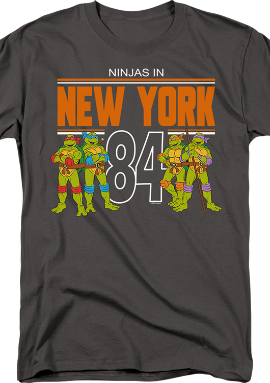 Ninjas In New York Teenage Mutant Ninja Turtles T-Shirt - main product image