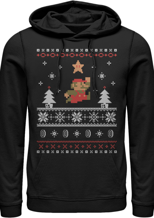Nintendo Super Mario Christmas Hoodie - main product image