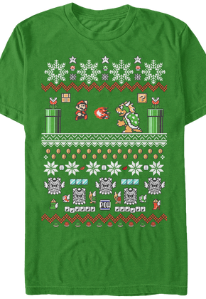 Nintendo Super Mario Christmas T-Shirt