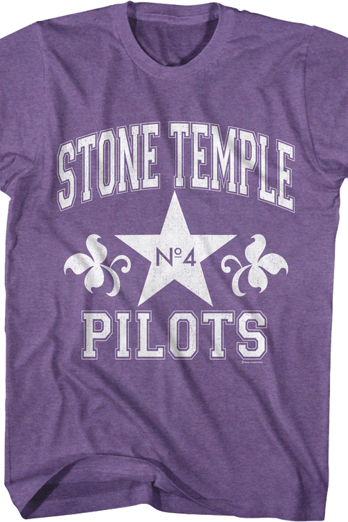 No. 4 Fleuron Stone Temple Pilots T-Shirt - main product image