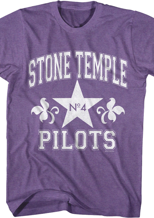 No. 4 Fleuron Stone Temple Pilots T-Shirt - main product image