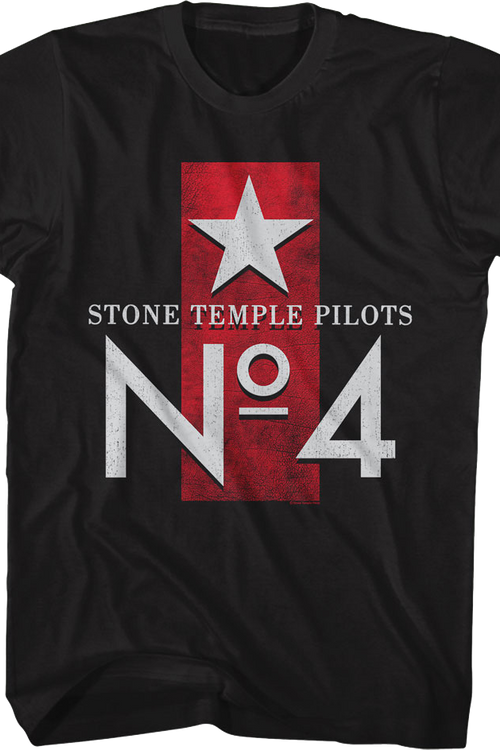 No. 4 Star Stone Temple Pilots T-Shirtmain product image