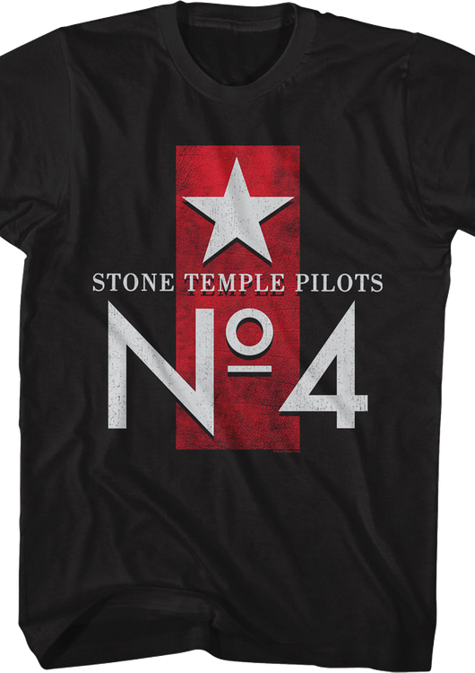 No. 4 Star Stone Temple Pilots T-Shirt - main product image