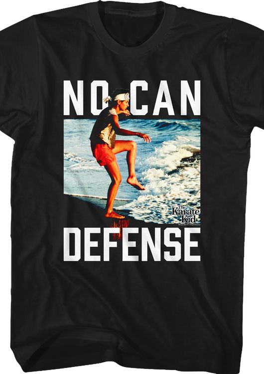 No Can Defense Karate Kid T-Shirt - main product image