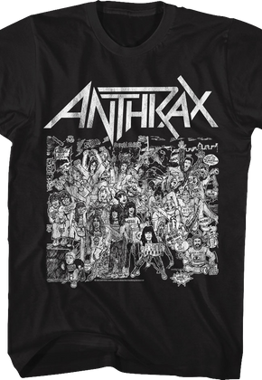 No Frills Anthrax T-Shirt