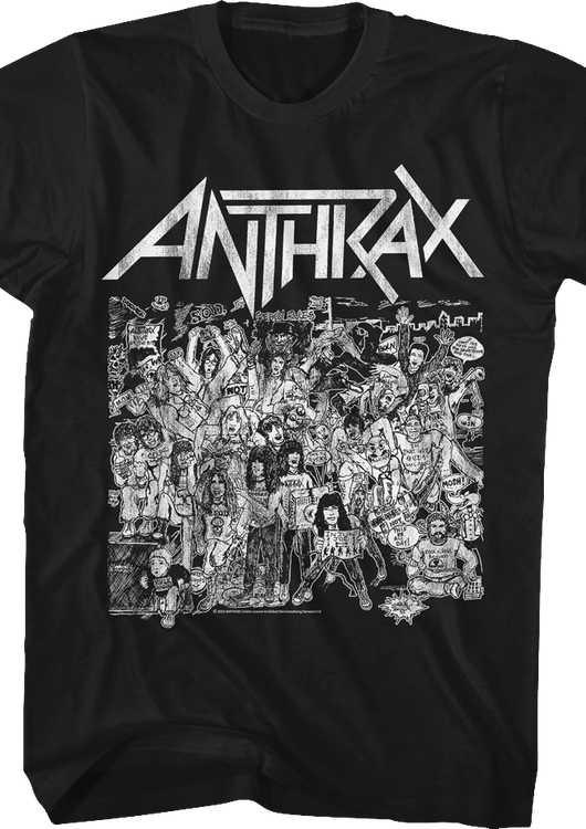 No Frills Anthrax T-Shirt - main product image