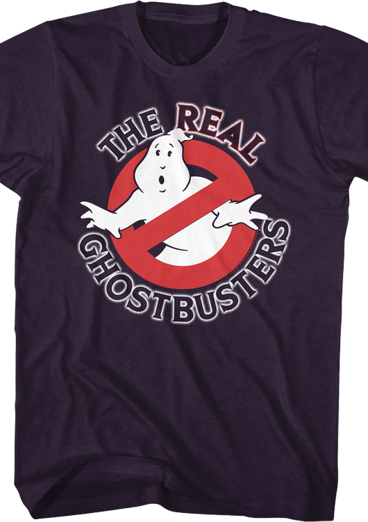 No Ghost Logo Real Ghostbusters Shirt - main product image