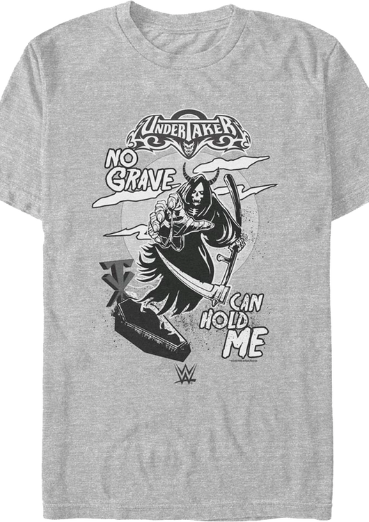 No Grave Can Hold Me Undertaker T-Shirt - main product image