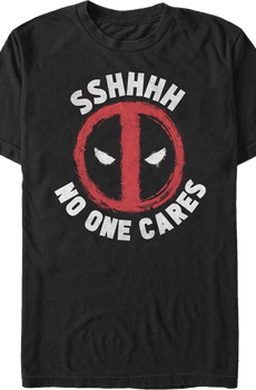 No One Cares Deadpool T-Shirt