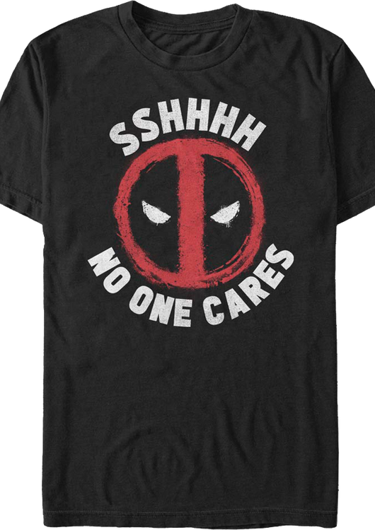 No One Cares Deadpool T-Shirt - main product image