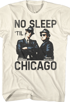 No Sleep 'Til Chicago Blues Brothers T-Shirt