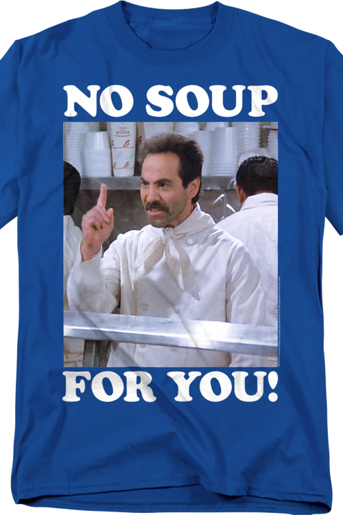 No Soup For You Photo Seinfeld T-Shirtmain product image