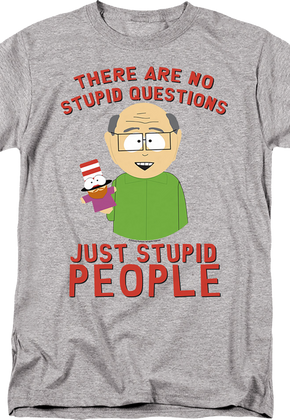 No Stupid Questions South Park T-Shirt