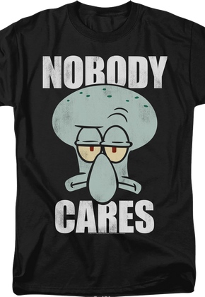 Nobody Cares SpongeBob SquarePants T-Shirt