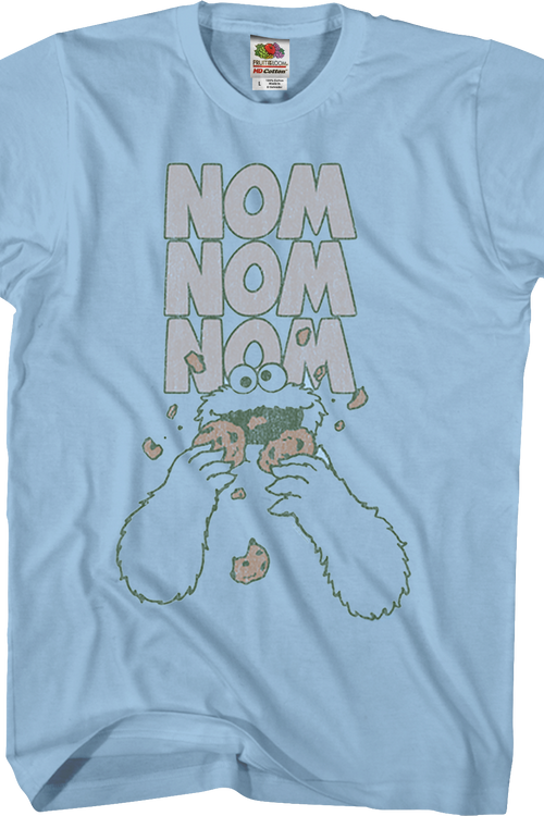 Nom Nom Nom Cookie Monster T-Shirtmain product image