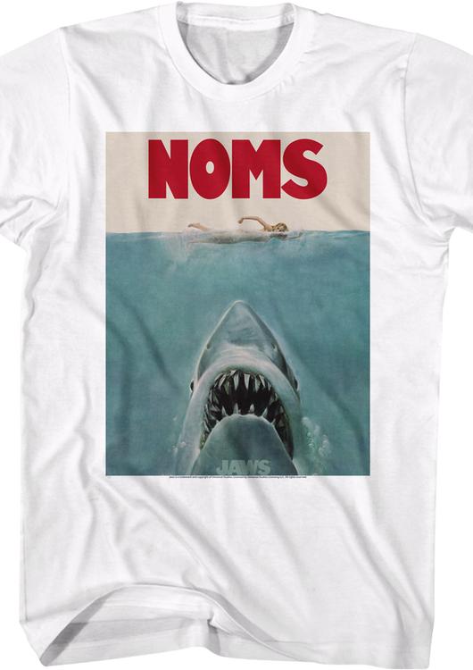 Noms Poster Jaws T-Shirt - main product image
