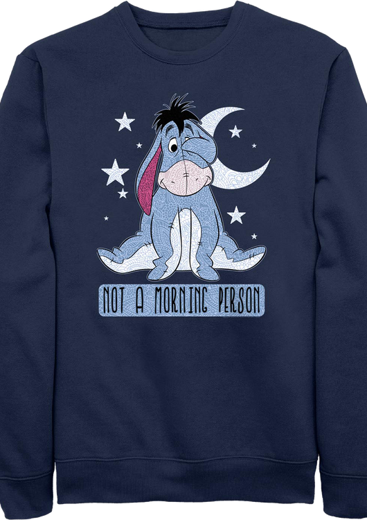 Not A Morning Person Winnie The Pooh Sweatshirt - main product image