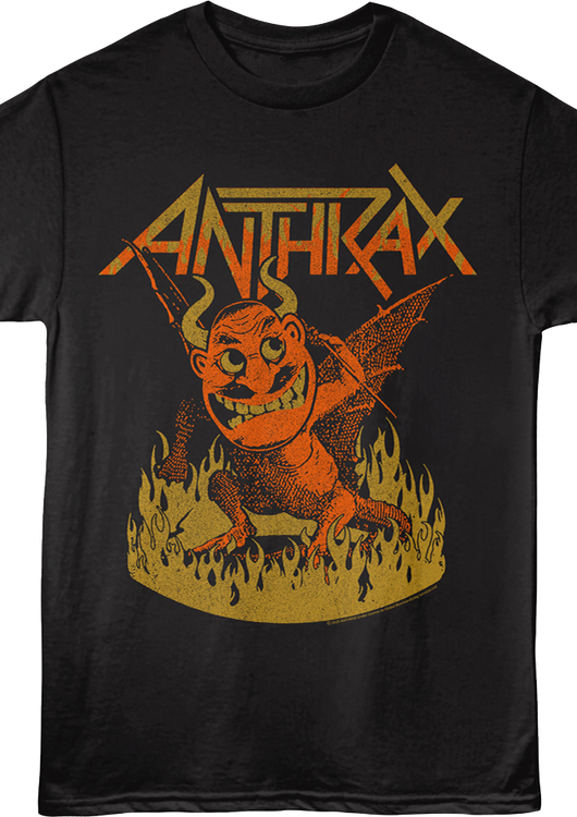 Not Man Devil Anthrax T-Shirt - main product image