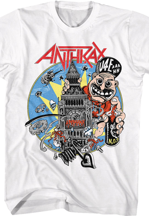 Not Man Graffiti Anthrax T-Shirt