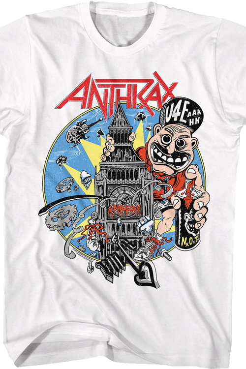 Not Man Graffiti Anthrax T-Shirtmain product image