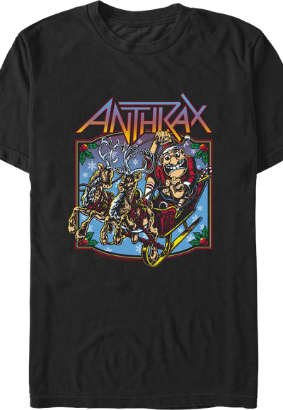Not Man Is Coming To Town Anthrax T-Shirt