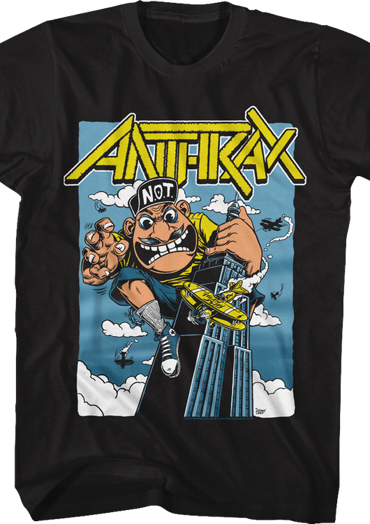 Not Man Kong Anthrax T-Shirt - main product image