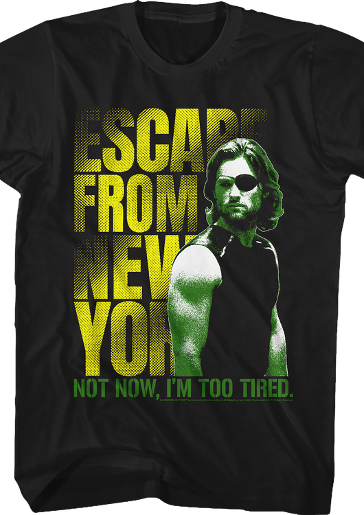 Not Now Escape From New York T-Shirt - main product image