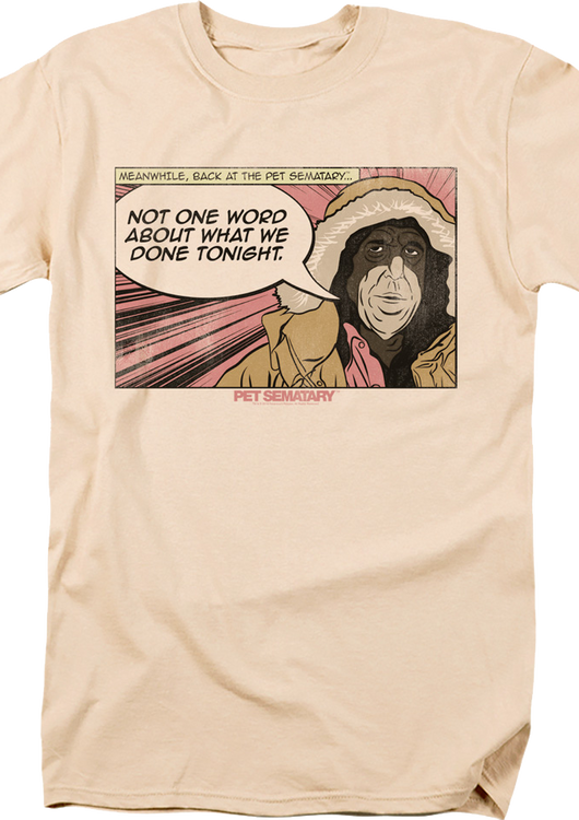 Not One Word Pet Sematary T-Shirt - main product image