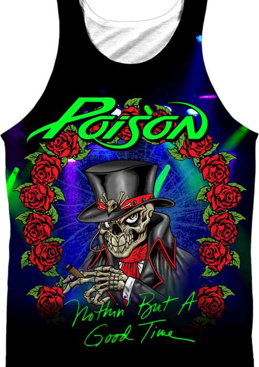 Nothin' But A Good Time Poison Tank Top - main product image