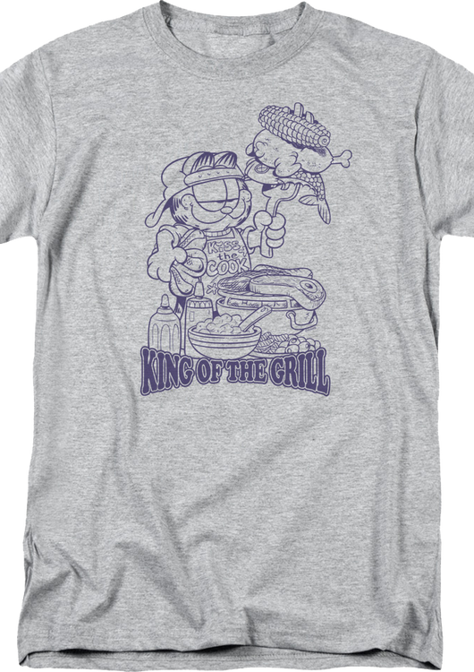 King Of The Grill Garfield T-Shirt - main product image