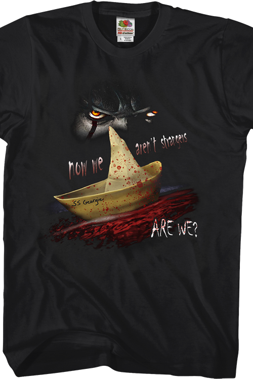 Now We Aren't Strangers IT Shirtmain product image