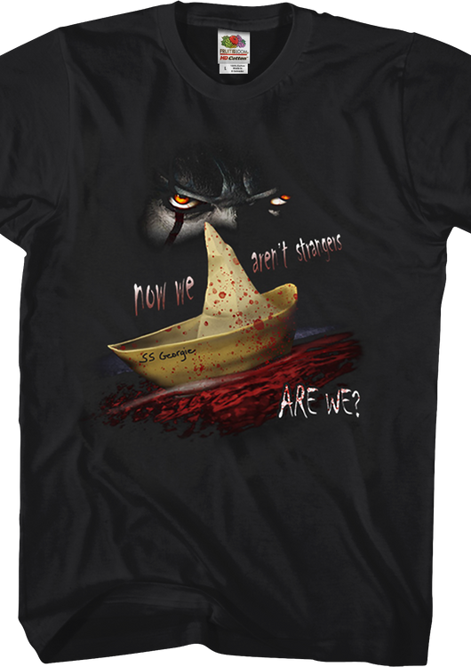 Now We Aren't Strangers IT Shirt - main product image