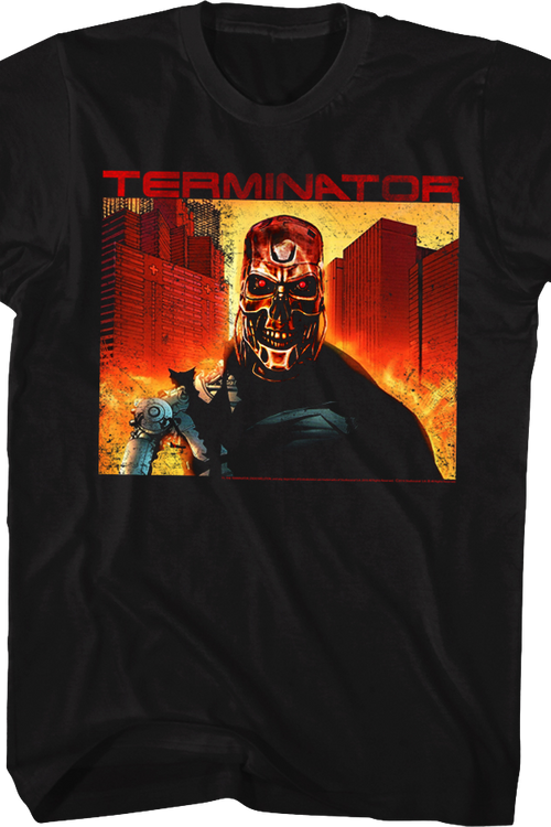 Nuclear Apocalypse Terminator T-Shirtmain product image