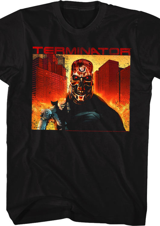 Nuclear Apocalypse Terminator T-Shirt - main product image