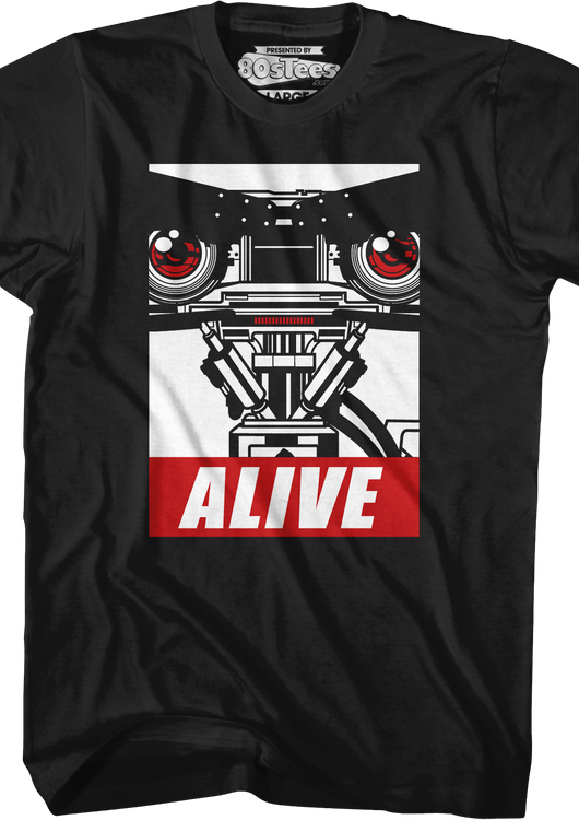 Number 5 Alive Short Circuit T-Shirt - main product image