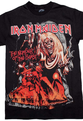Rockline Number Of The Beast Iron Maiden T-Shirt