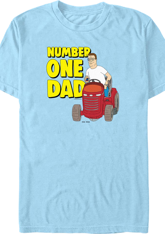 Number One Dad King Of The Hill T-Shirt - main product image