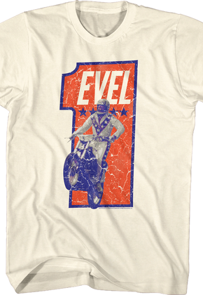 Number One Evel Knievel Shirt
