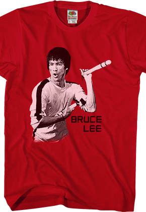 Nunchucks Bruce Lee T-Shirt