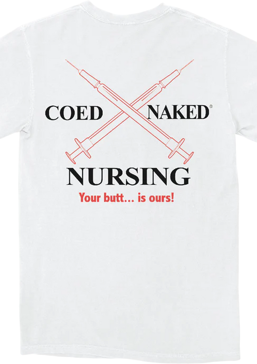 Nursing Coed Naked T-Shirt - main product image