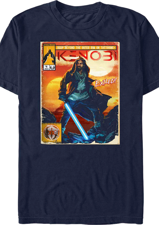 Obi-Wan Kenboi Exiled Star Wars T-Shirt - main product image