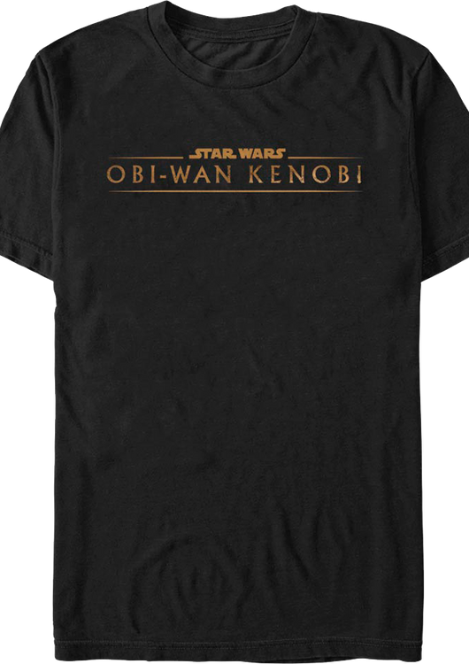 Obi-Wan Kenobi Logo Star Wars T-Shirt - main product image