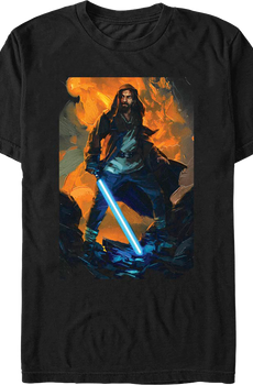 Obi-Wan Kenobi Painting Star Wars T-Shirt