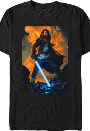 Obi-Wan Kenobi Painting Star Wars T-Shirt