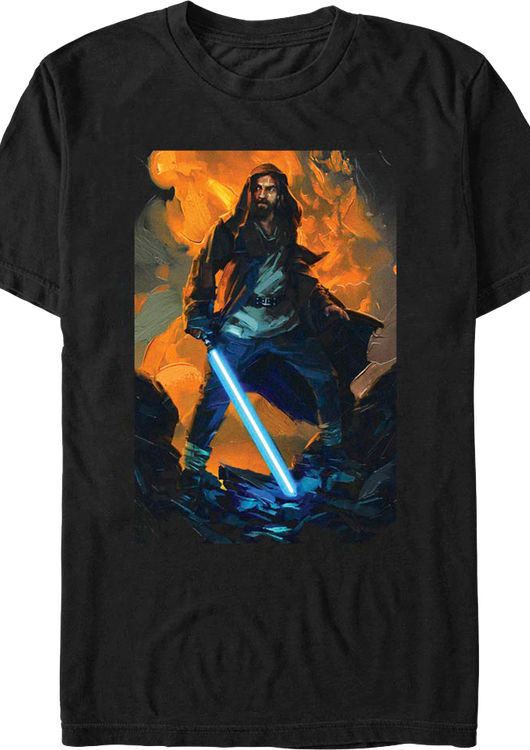 Obi-Wan Kenobi Painting Star Wars T-Shirt - main product image