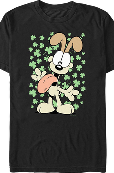 Odie's Four-Leaf Clovers Garfield T-Shirt