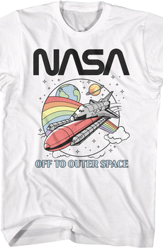 Off To Outer Space NASA T-Shirt