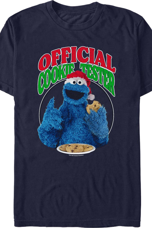 Official Cookie Tester Sesame Street T-Shirtmain product image