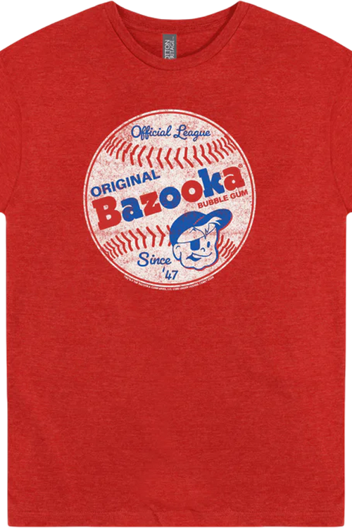 Official League Baseball Bazooka Bubble Gum T-Shirtmain product image